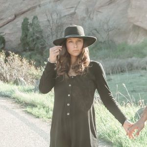 Black Longsleeve Romper